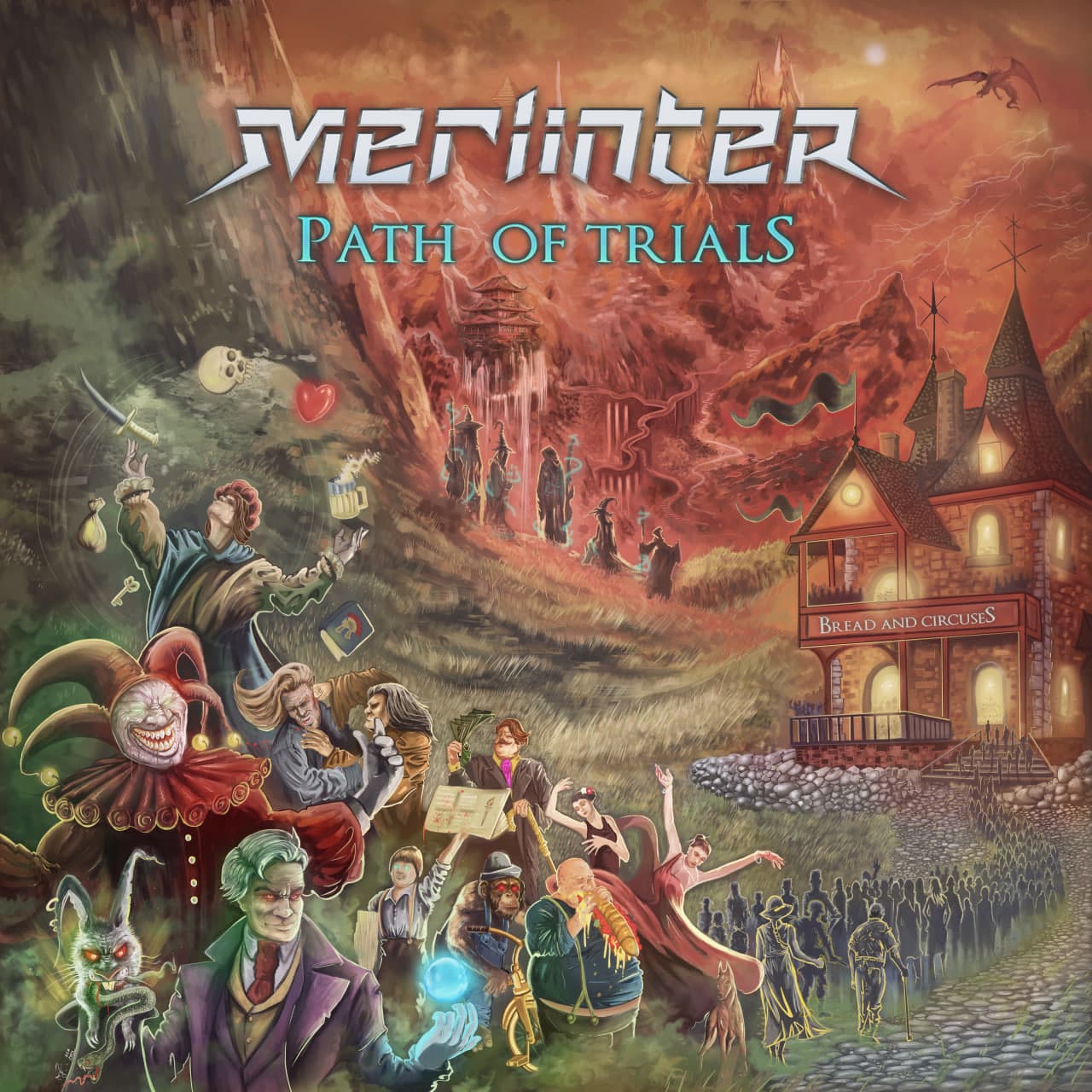 Merlinter — Path of Trials single cover art