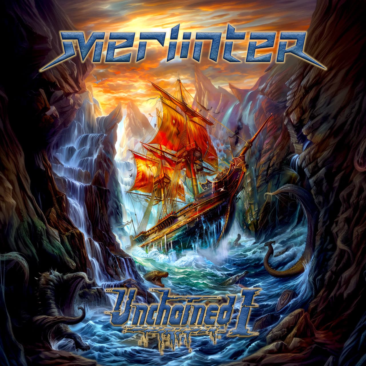 Merlinter — Unchained I single cover art